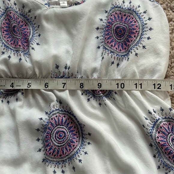 ENTRO Bohemian style Maxi Dress Size Small - Picture 9 of 9